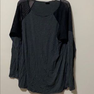 Stretchy and Mesh Athlesiure Top